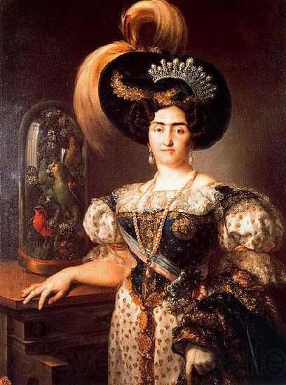Vicente Lopez y Portana Portrait of Maria Francisca de Assis de Braganca